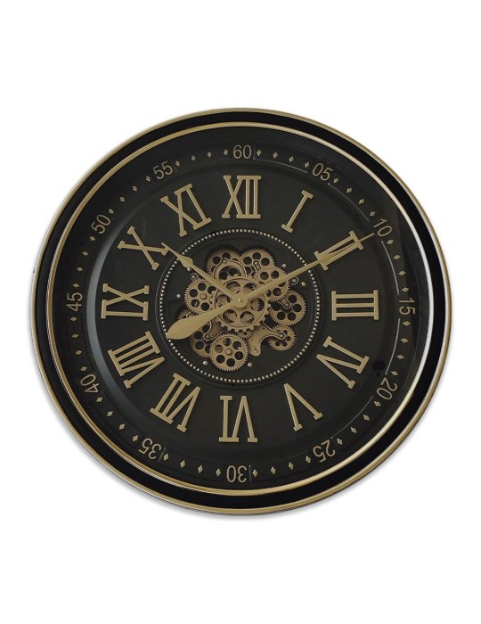 Horloge à engrenages avec verre – 08.083 – Ø 80 cm