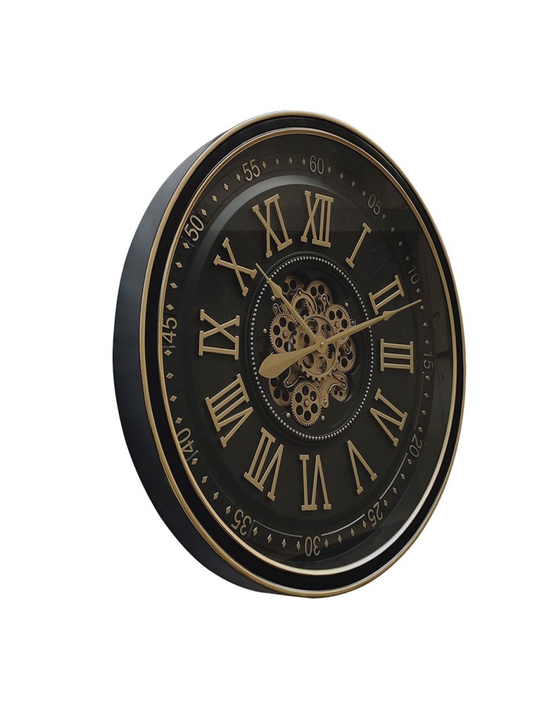 Horloge à engrenages avec verre – 08.083 – Ø 80 cm
