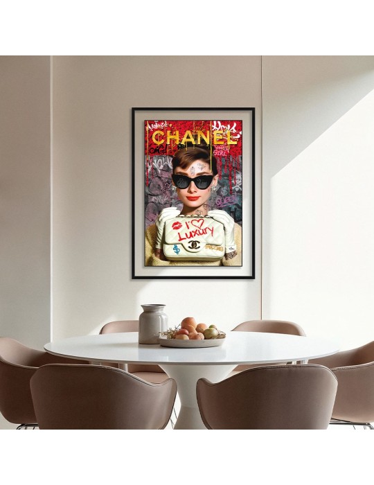 Edition Limitée - Romaric - Audrey Hepburn Sac Chanel