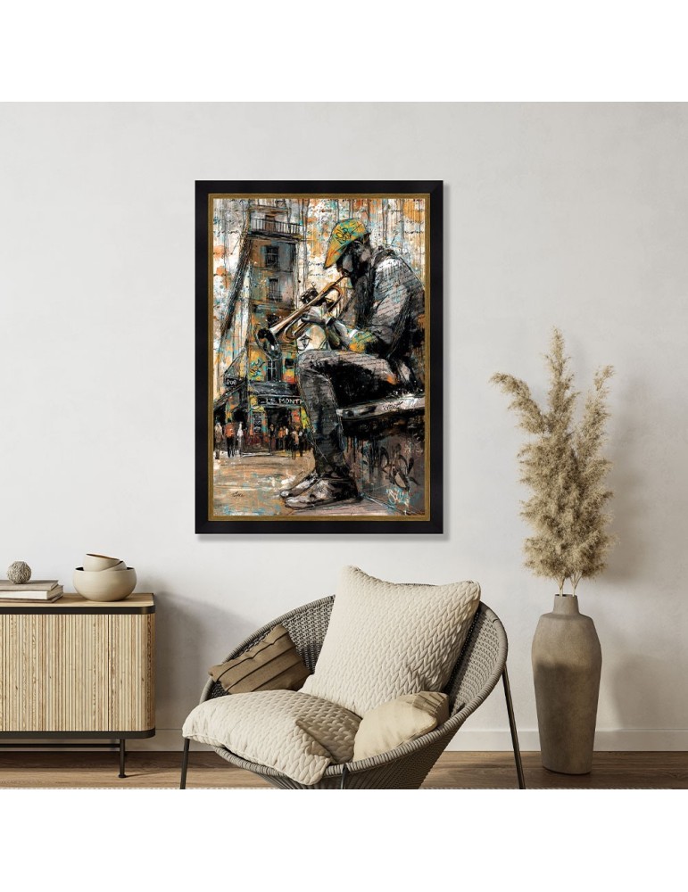 Le trompettiste à Paris - Romaric