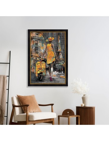 La femme et le Vespa à Paris - Romaric 2