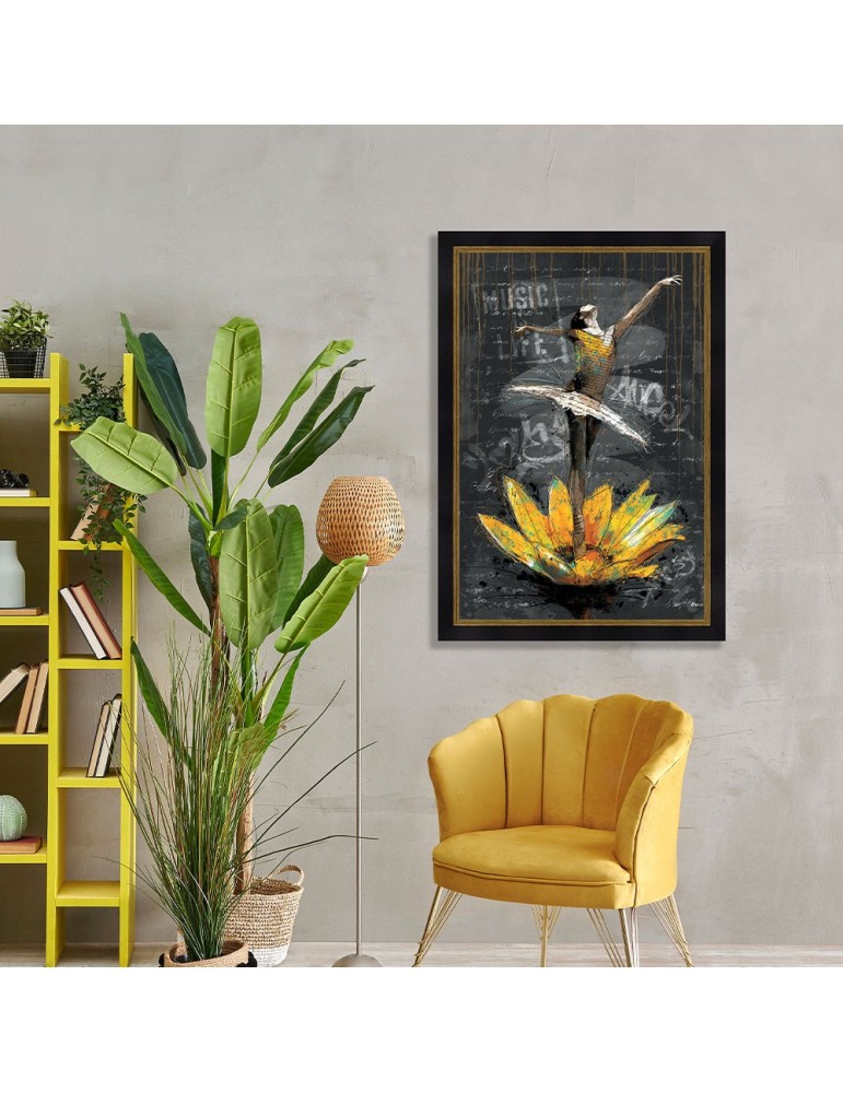 La danseuse sur le tournesol - Romaric