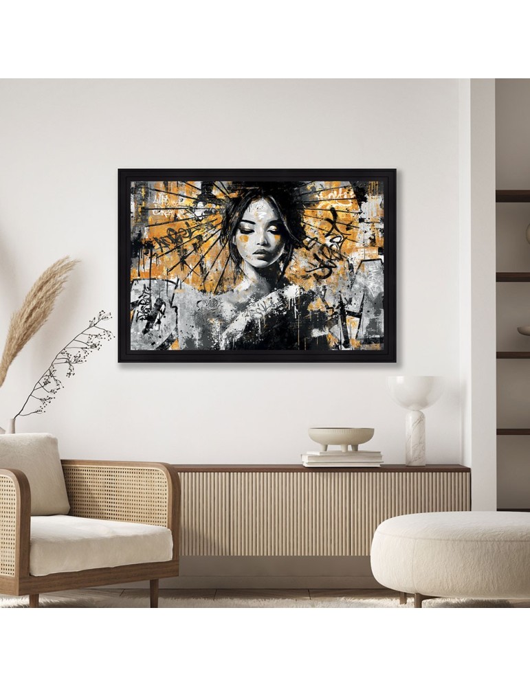 La Geisha et la grande ombrelle - Romaric