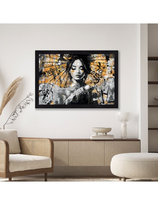 La Geisha et la grande ombrelle - Romaric