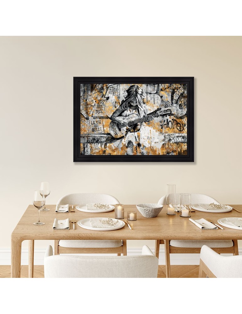 La fille à la guitare - Romaric