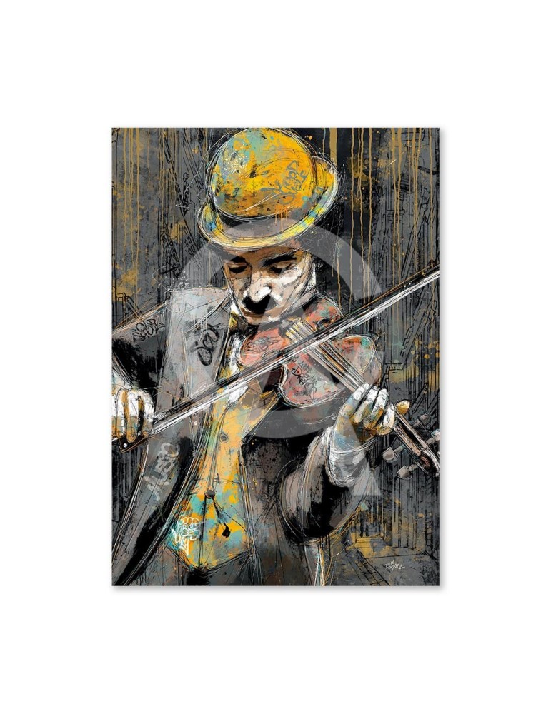 Charlie Chaplin Violon