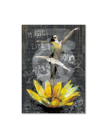 La danseuse sur le tournesol