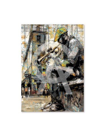 Le trompettiste à Paris
