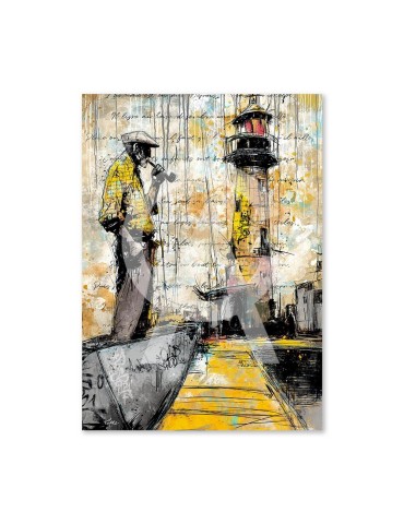 Le vieux pêcheur et le phare