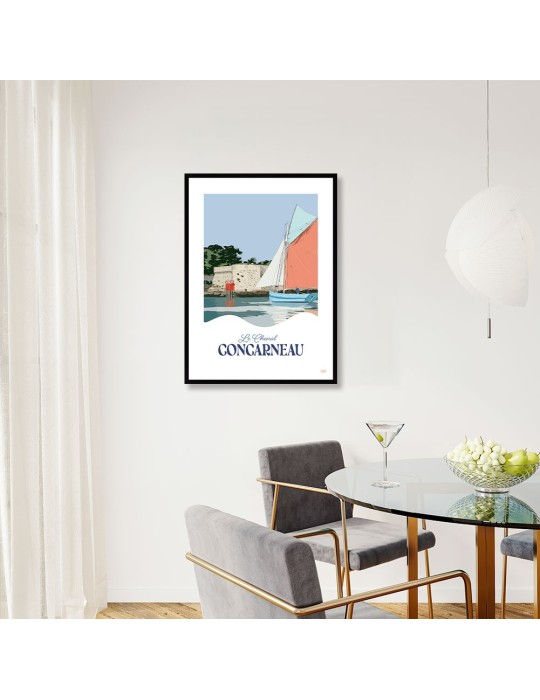 Le Chenal – Poster affiche – image encadrée