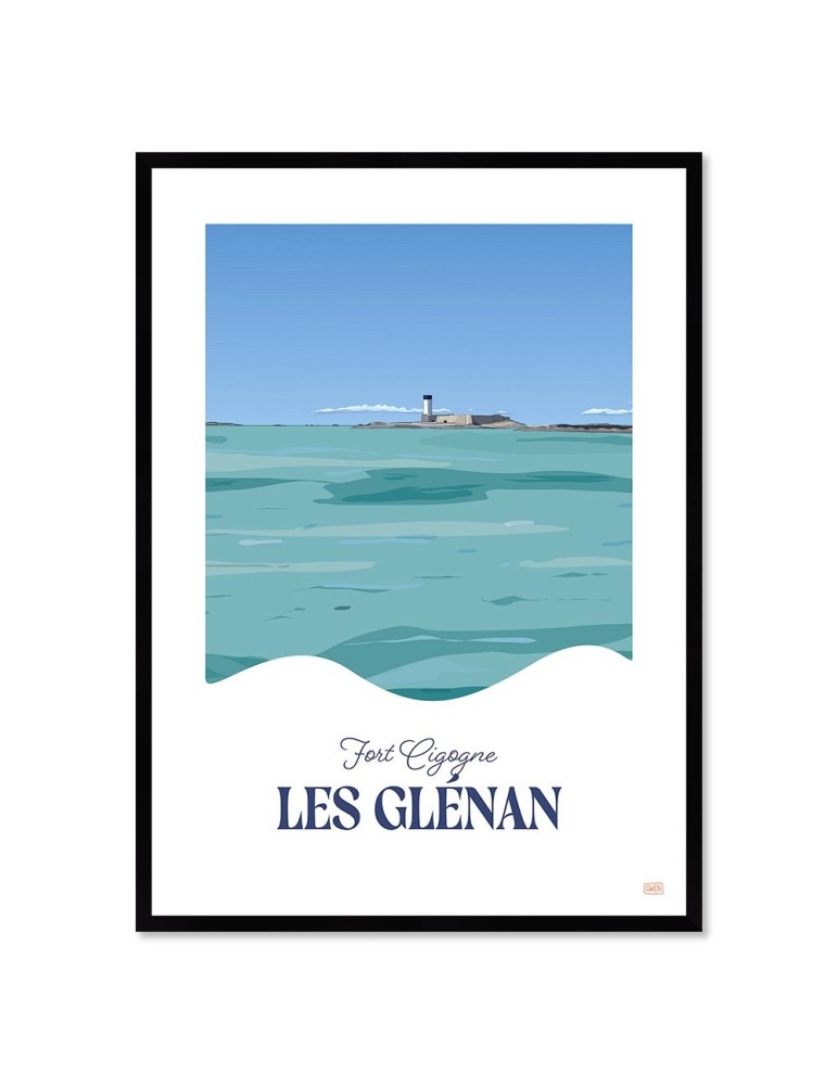 Fort Cigogne – Poster affiche – image encadrée