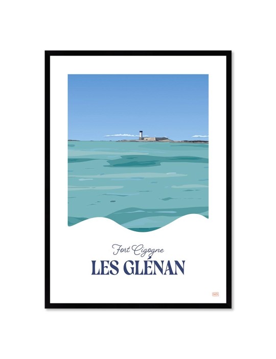 Fort Cigogne – Poster affiche – image encadrée