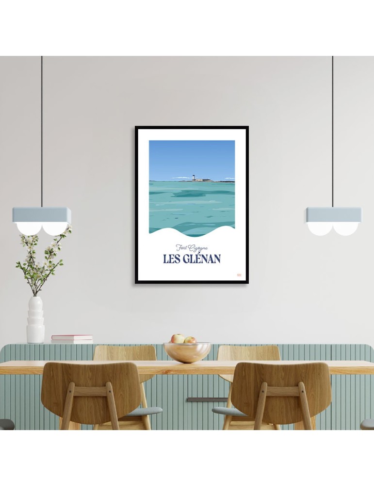 Fort Cigogne – Poster affiche – image encadrée