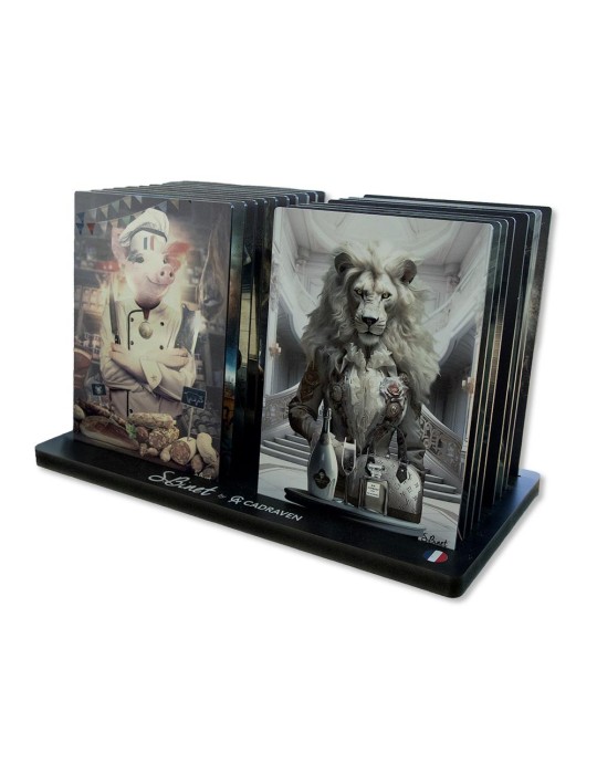 Présentoir Sylvain Binet - 20x28 cm