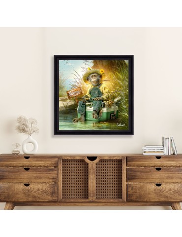 Singe Pêcheur - Sylvain Binet 2