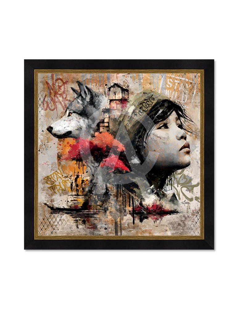 La fille et le loup - Romaric