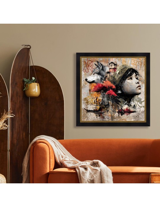 La fille et le loup - Romaric