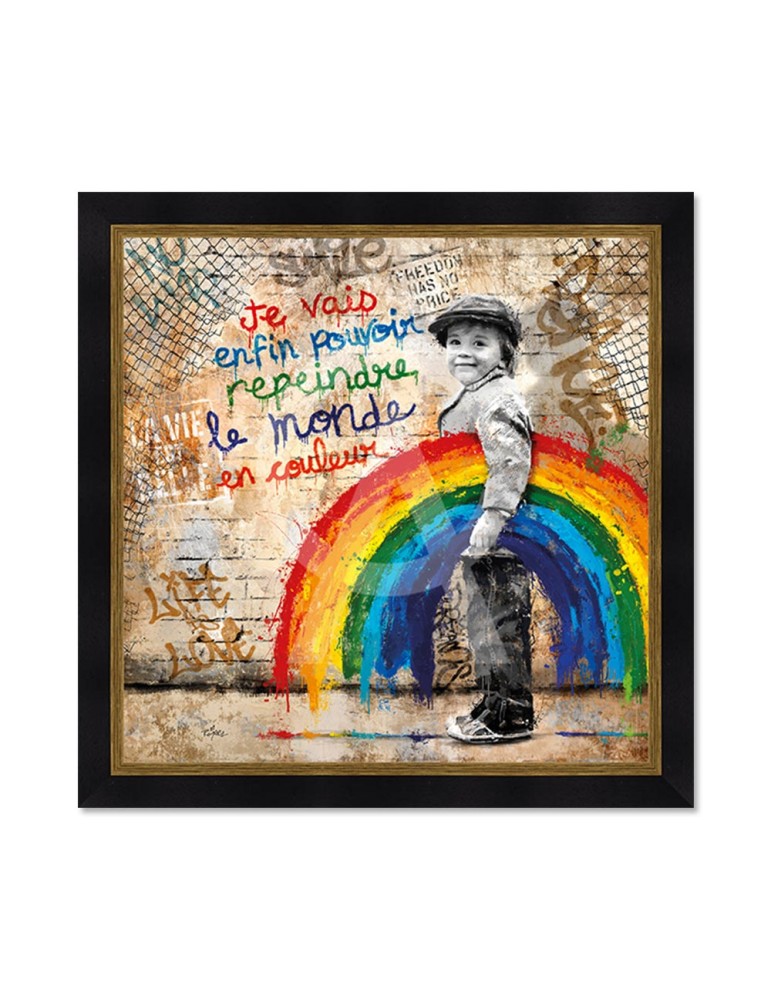 Le petit garçon et l'arc en ciel - Romaric