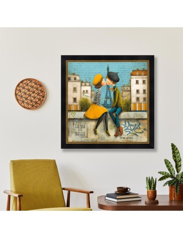 Le bisou sur le petit muret - Romaric 2