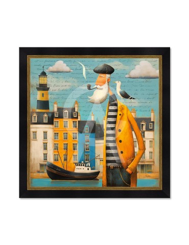 Le marin au port - Romaric