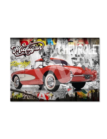 Red Corvette Paper