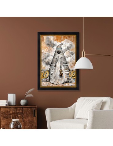 La violoniste et l'escalier - Romaric 2