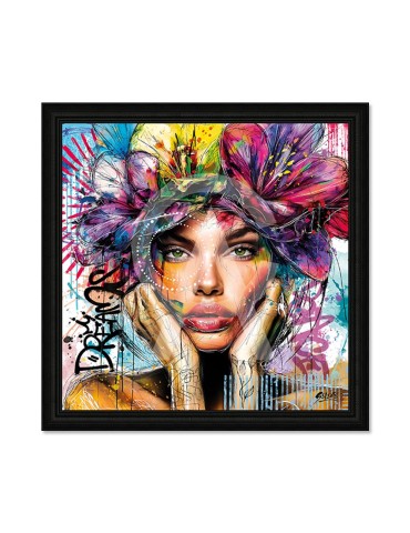 Femme Fleur Aquarelle - Seleste