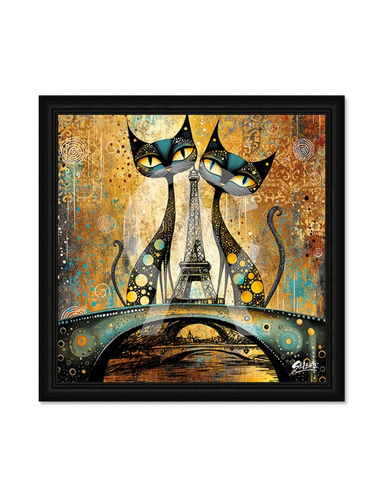 2 chats sur le pont - Seleste