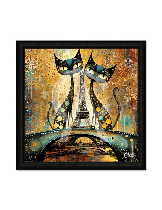 2 chats sur le pont - Seleste