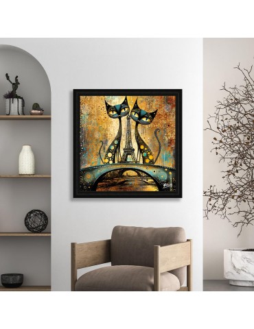 2 chats sur le pont - Seleste 2