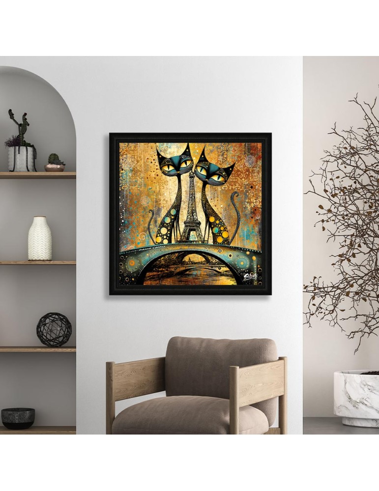 2 chats sur le pont - Seleste