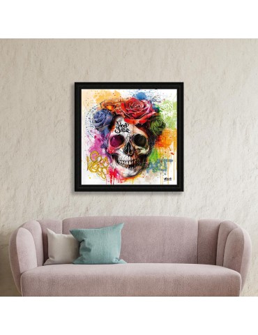 Tête de mort florale - Seleste 2