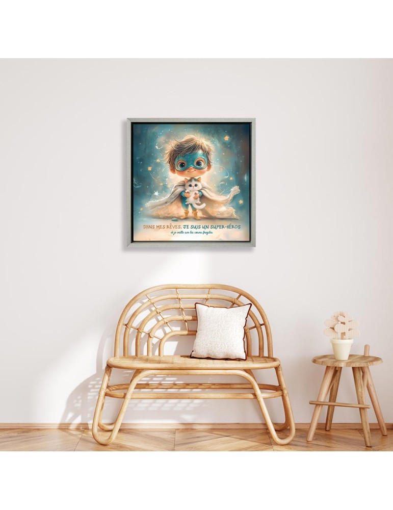 Toile encadrée - Fantastique Super-Heros