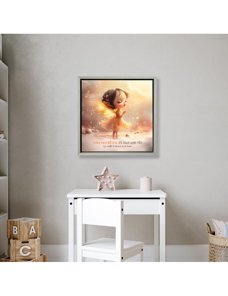 Toile encadrée - Fantastique Fée