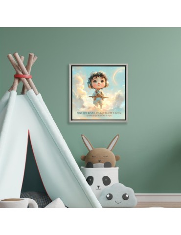 Toile encadrée - Métier Pilote 2