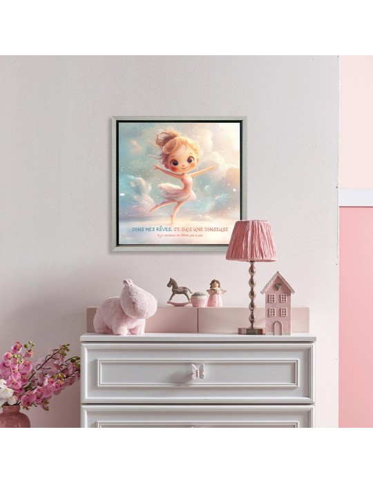 Toile encadrée - Sport Danseuse