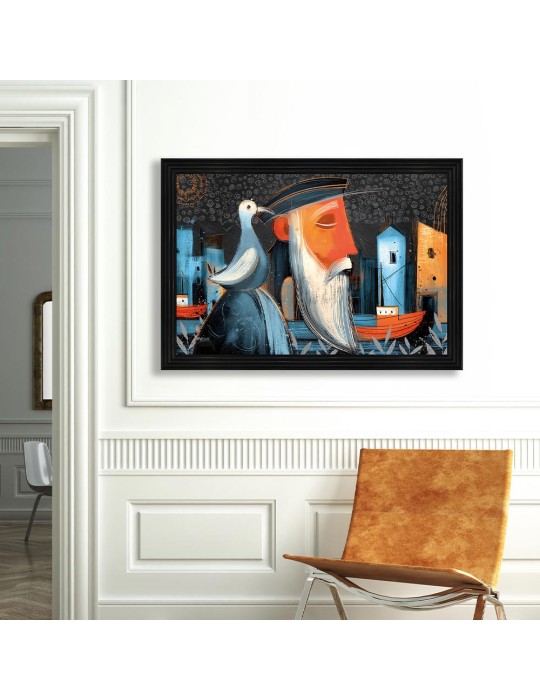 Le marin et sa mouette - Seleste