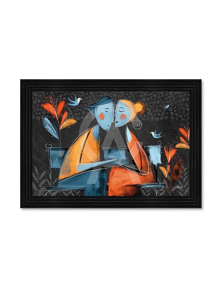 Les amoureux sur le banc - Seleste