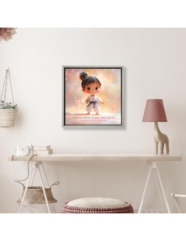 Toile encadrée - Sport Judoka 2