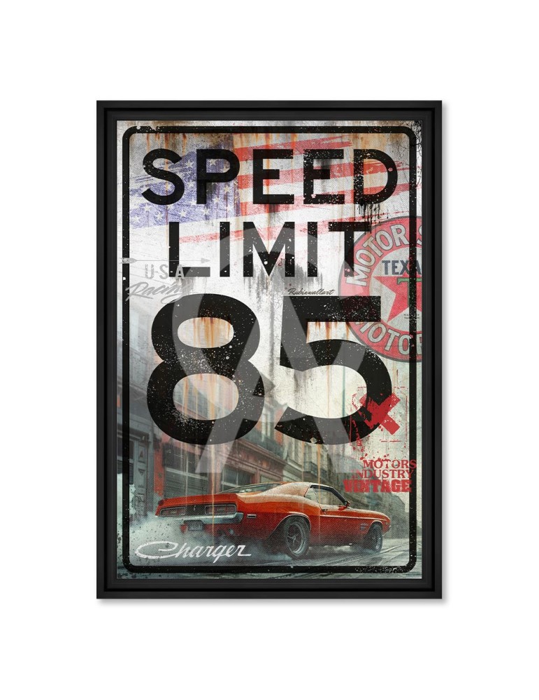 Vintage Speed Limit - Rubix