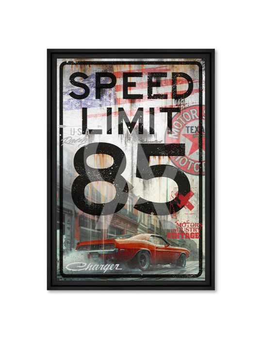 Vintage Speed Limit - Rubix