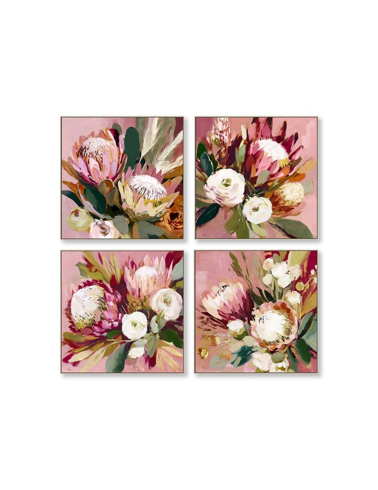 Set de 4 toiles encadrées - 03.3562D