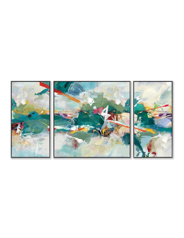 Toiles encadrées triptyque - 03.3250D