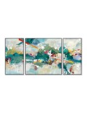 Toiles encadrées triptyque - 03.3250D