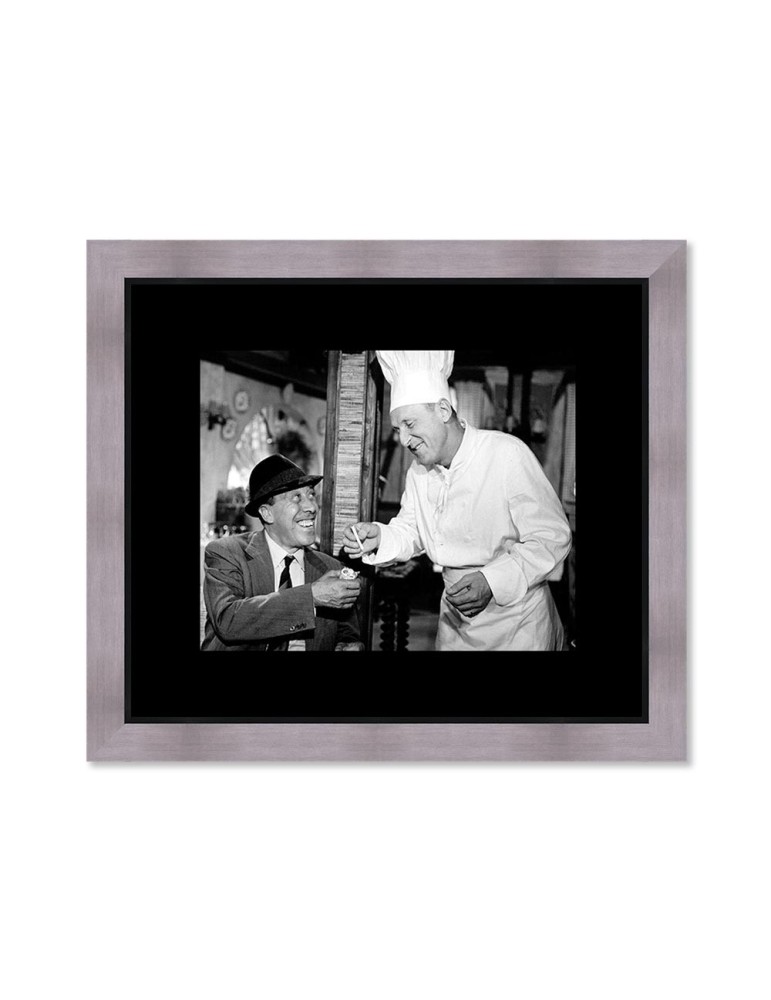 La cuisine au beurre – Cinéma – image encadrée