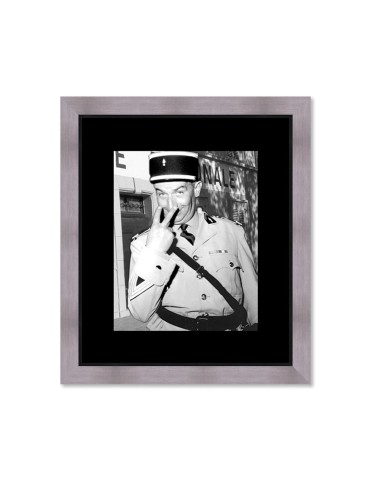 Le gendarme – Cinéma – image encadrée