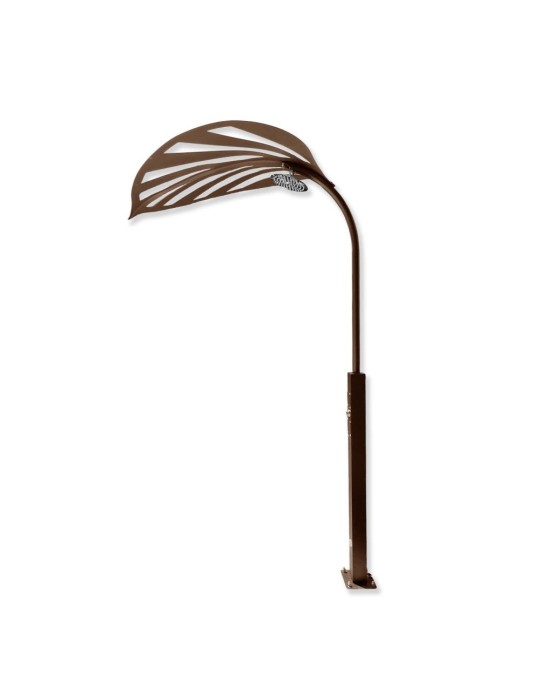 Sculpture métal - Lombrela Poussoir 1 feuille