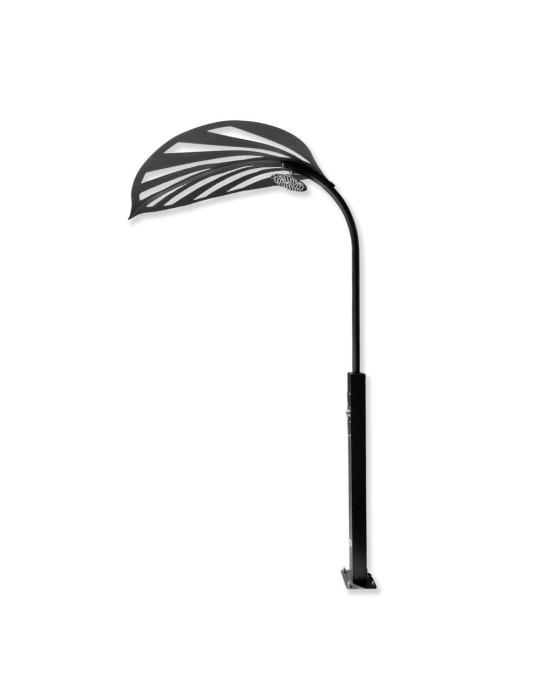 Sculpture métal - Lombrela Poussoir 1 feuille