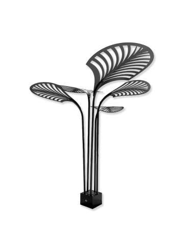 Sculpture métal avec LED - Lombrela Simple