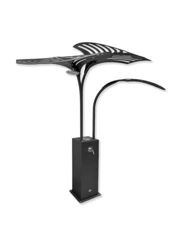 Sculpture métal avec LED - Lombrela Mitigeur